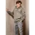 Rellix rechtvallende hoodie met logo – grijsgroen