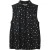 White Stuff Mirrie Sleeveless Mix Top Black Print