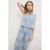 Mango Kids jumpsuit blauw