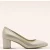 Luma Lightstep Vegan pumps in beige metallic