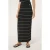 FILA Montecarlo Straight Fine Knitted Skirt Black