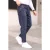 TRENDYOL MAN Heren Donkerblauw Effen Boyfriend Normale taille Jeans