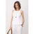 TRENDYOLMİLLA Dames Wit Effen Mouwloos Peplum Blouses