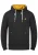 !Solid Sweatshirt ‘Kenan’  geel / grijs