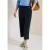 3/4 High Waist broek met wijde pijpen in Loose Fit