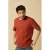 Sissy-Boy regular T-shirt donkerrood