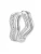 Hey Happiness Oorbellen ‘Flow Cuff’  zilver