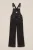 Blue Ridge – Meisjes relaxed fit tuinbroek – Relaxed Fit – Zwart – Katoen –