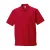Russell Heren Ultimate Klassiek Katoenen Poloshirt (Klassiek rood)