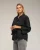 Overmaatse blouse met borduursel op de mouwen