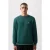 BALR Tape Striped Crewneck Botanical Green