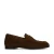 Manfield suède loafers bruin