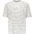 No Excess T-shirt Crewneck Spacedyed Offwhite