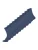 Nur Der Sokken  duifblauw / donkerblauw