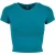 Urban Classics Dames jersey stretch crop t-shirt