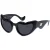 LE SPECS Zonnebril ‘Fast Love’  goud / zwart