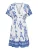 ONLY Zomerjurk ‘ONLMorrison’  donkerblauw / wit