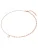 Valero Pearls Ketting  rose-goud / parelwit