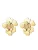 Hey Happiness Oorbellen ‘Petal Blossom’  goud
