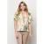 &Co Woman gebloemde blousetop wit