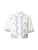 Derhy Blouse ‘EULALIE’  blauw / offwhite