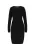 faina Gebreide jurk ‘Fashion Look’  zwart