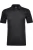 RAGMAN Softknit Polo shirt Korte mouw zwart