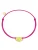 Glanzstücke München Armband  goudgeel / pink