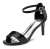LASCANA Sandalen met riem  zwart