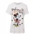 Disney Dames/dames Minnie Mouse Krabbel T-shirt (Wit)