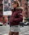 Everest Bomber Jas met Slanke Pasvorm Purple