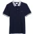 Farah Heren Regular Poloshirt met Korte Mouwen (Echte marine)
