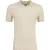Korte mouw polo Thomas Maine beige regular fit