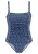LASCANA Shaping-badpak  blauw