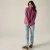 Regatta Frankie-fleece met halve rits voor dames (Violet Fig)