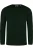 Kronstadt Pep Sweatshirt ronde hals donkergroen, Effen