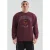 QS sweater donkerrood