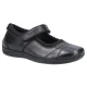 Hush Puppies Meisjes Clara Leren Schoolschoenen (Zwart)