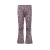 Koko Noko flared broek met print – blauw