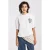 America Today oversized T-shirt met print – ecru
