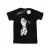 Disney Meisjes Frozen 2 Olaf en Salamander Katoenen T-Shirt (Zwart)