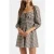 Forever New Josie Puff Sleeve Mini Dress Check