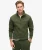 Tech Sweatshirt met Halve Rits en Losse Pasvorm Groen