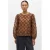 OBJECT top met print – bruin