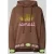 miss goodlife Hoodie met siersteentjes en extra brede schouders