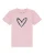 watabout.kids Shirt ‘Herzi’  rosa / zwart
