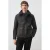Mango Man suèdelook winterjas met teddy details – donkergroen