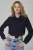 Korte Sjaal-Gebonden Blouse