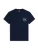 Tommy Jeans Shirt ‘SIGN FLAG’  navy / wit