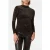 Forever New Marina Velvet High Neck Top Black